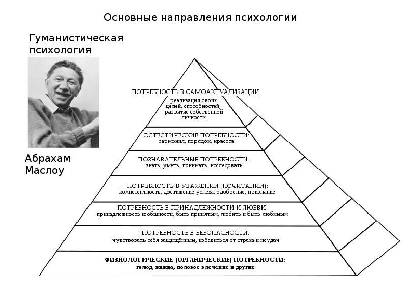 Психологические школы концепции