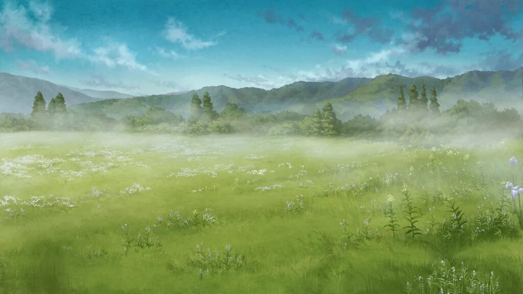 Поле референс. Степь фэнтези. Поле референс. Аниме пейзаж зеленый. Поле пшеницы арт.