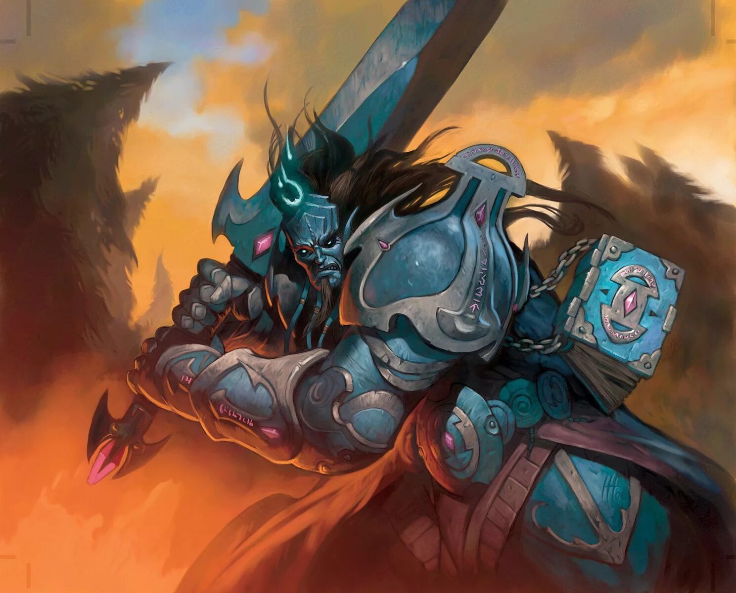 Оф варкрафт. Орк паладин варкрафт. кровоклык варкрафт. варкрафт фан арт. world of warcraft арт.
