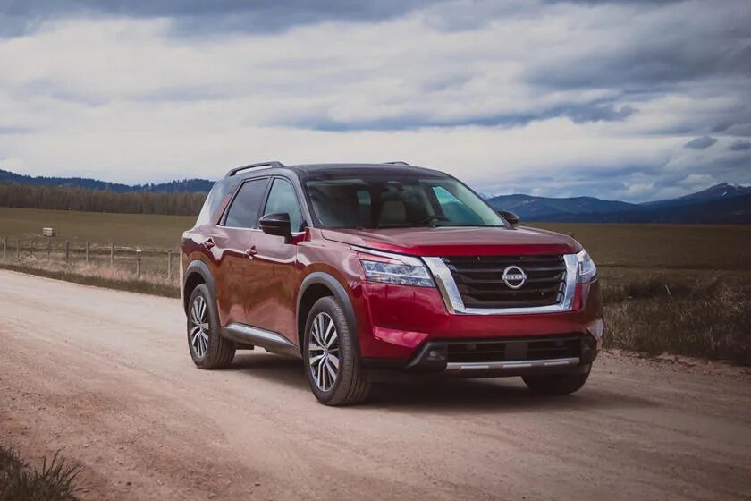 2Pcs подходит для Nissan Pathfinder 2022 2023 крыша рельс стойка крест бар траве