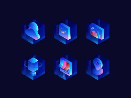 Colorful icons