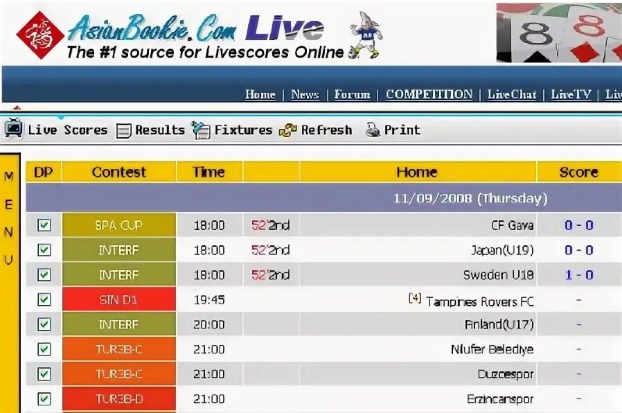 Live score bola. Live scores and Fixtures. Лайвскоре на русском.