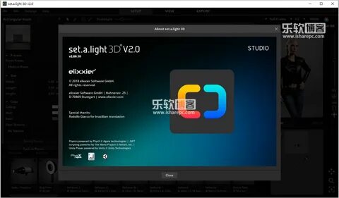 Set a light 3 d