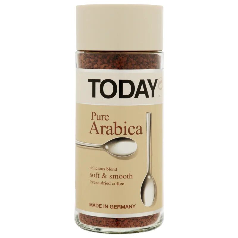 Кофе pure arabica. Кофе today Pure Arabica. Кофе Тудей Арабика растворимый. Кофе Арабика растворимый 95г. Кофе Тудей Арабика сублимированный.