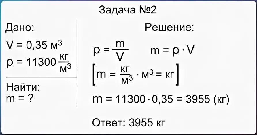 2 задачи на плотность