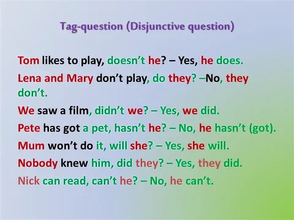 Appropriate question. Tag questions для детей. Disjunctive questions в английском языке. Разделительные вопросы в английском языке упражнения. Разделительные вопросы в англ яз упражнения.