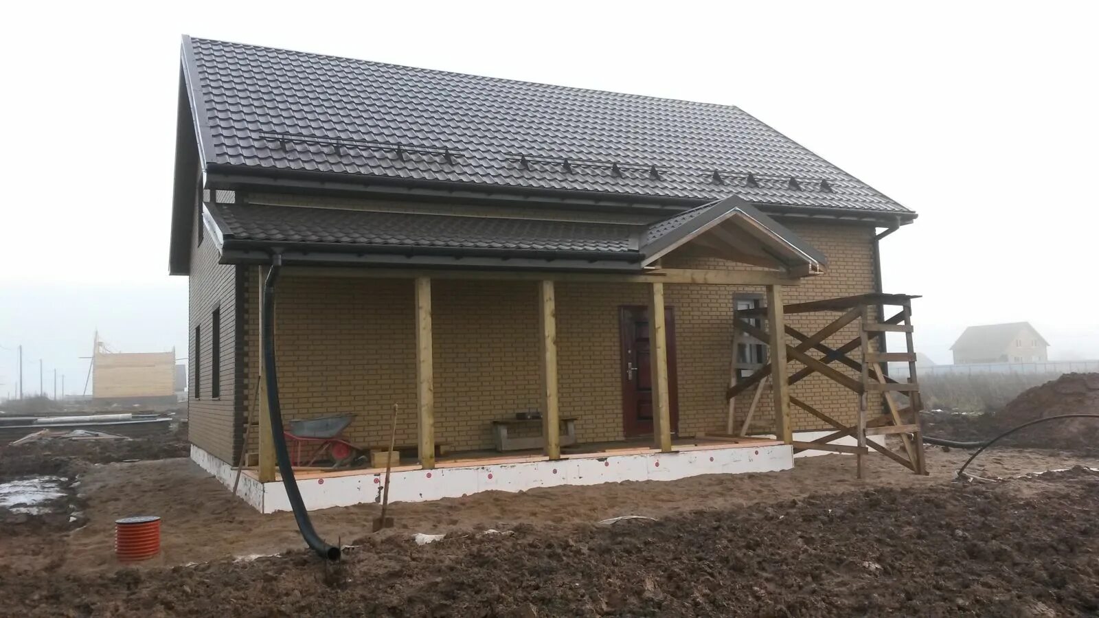 Каркасный дом 7,5х12,0 - Новгородская область, Новгородский район, с/п Савинское