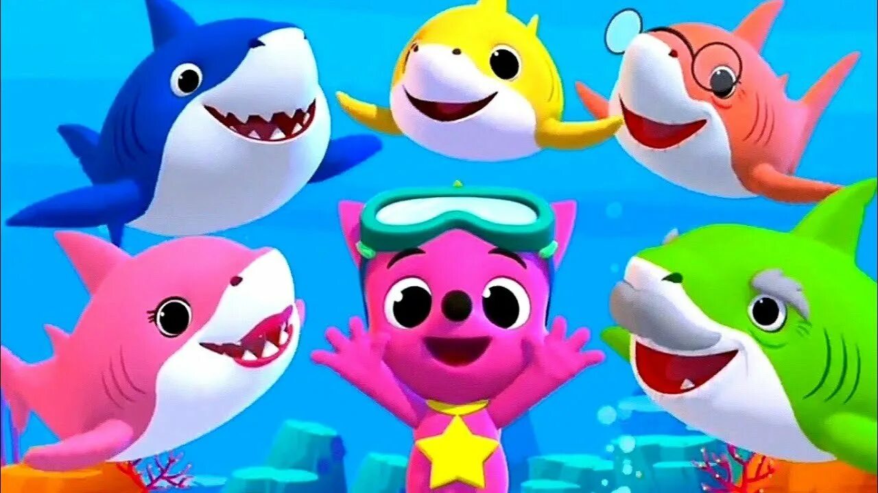 PINKFONG герои. Пинкфонг бэби Шарк. Акуленок Пинкфонг. Baby Shark Акуленок. Включи понг акуленок