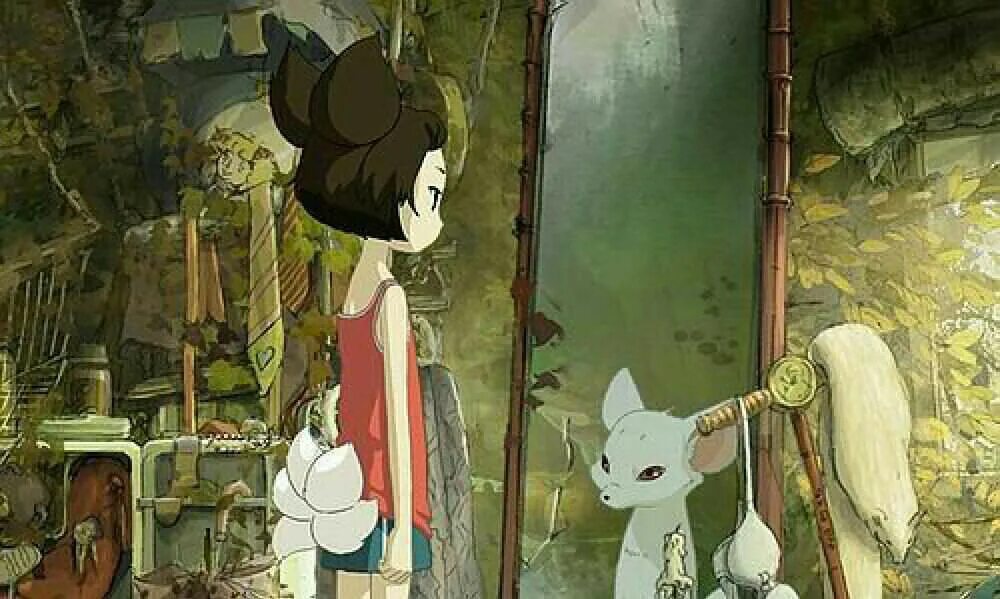 девочка лисичка юби. хаяо миядзаки девочка лисичка. девочка-лисичка / cheonnyeon-yeowoo yeowoobi. пятихвостая лисичка. девочка лисичка юби.