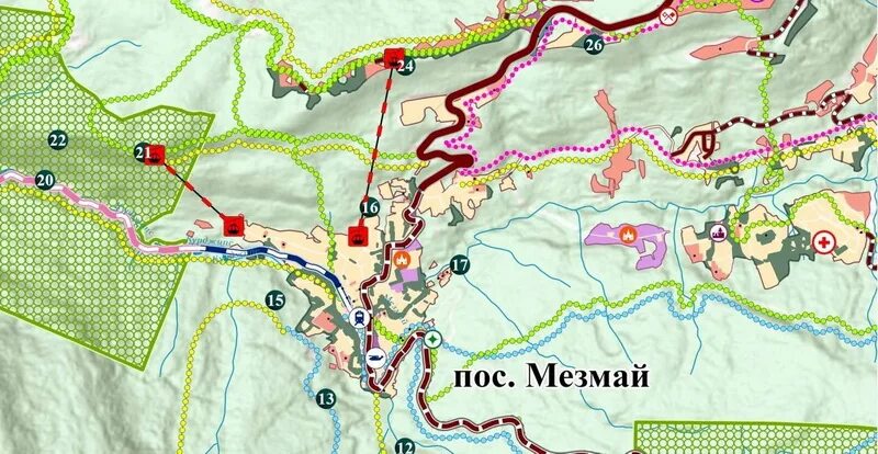 Мезмай на карте. Мезмай достопримечательности на карте. Мезмай на карте Краснодарского края. План развития Мезмай. Мезмай Краснодарский на карте.
