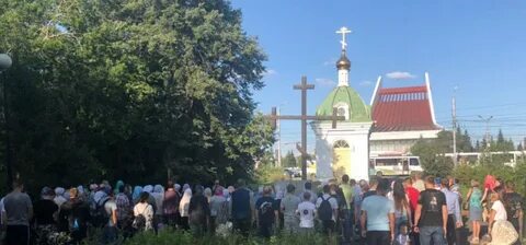 Молебен штурмовиков видео