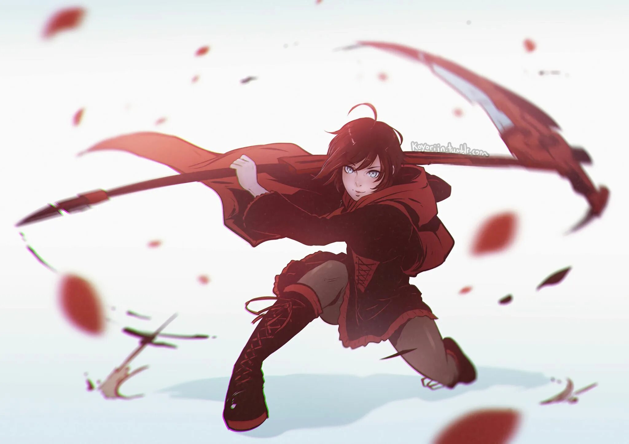 Руби арт. RWBY Руби арт. Ruby Rose RWBY.