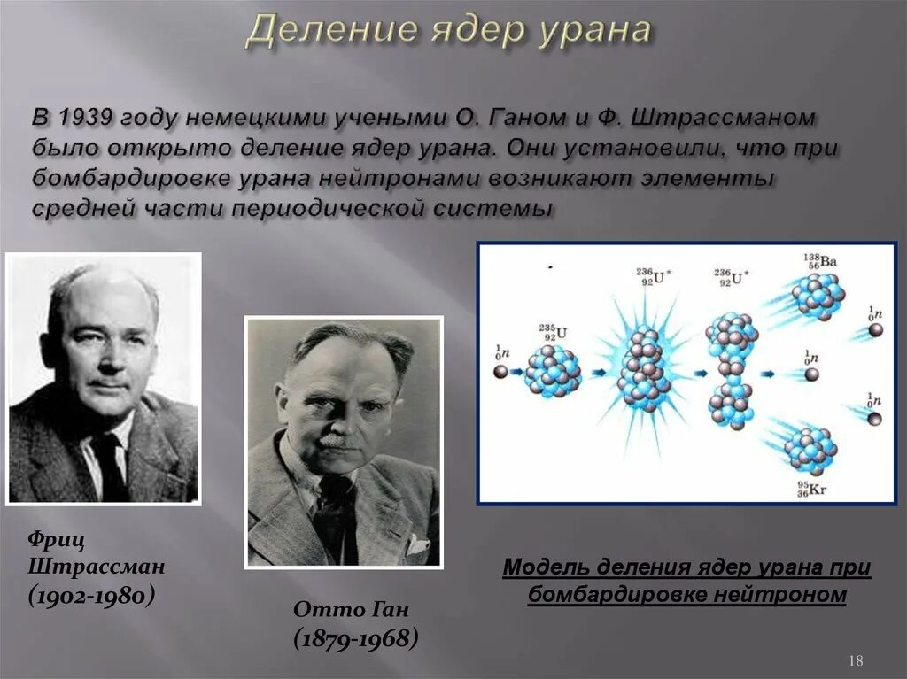 Бомбардировка урана нейтронами. Отто Ган и Фриц Штрассман деление ядер. Отто Ган и Фриц Штрассман. Отто Ган и Фриц Штрассман деление ядер урана. Фриц Штрассман деление ядер урана.