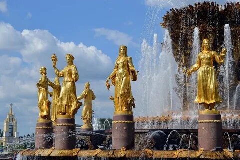 Фонтан дружба народов сколько фигур