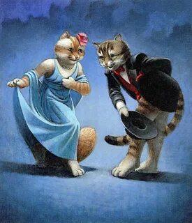 Танец кошечек