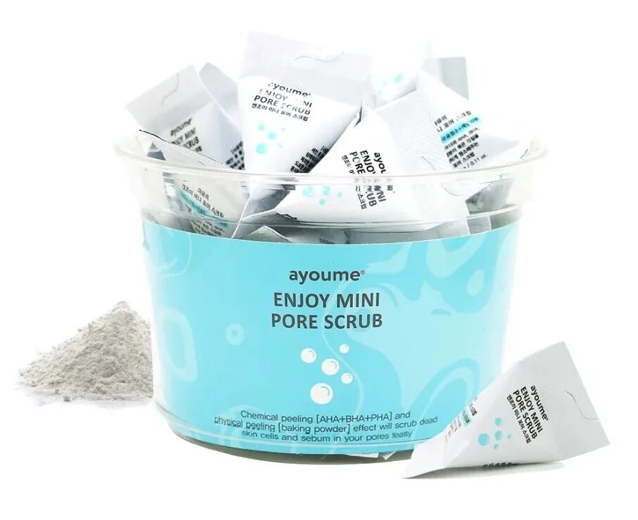 Скраб enjoy. Скраб для лица ayoume enjoy mini pore scrub, 3 г. скраб для лица с содой enjoy mini pore scrub ayoume 3 г. аюм mini скраб для лица ayoume enjoy mini pore scrub набор (set 200шт*3гр). mini скраб для лица с содой и кислотами ayoume enjoy mini pore scrub набор (set 30шт*3гр).