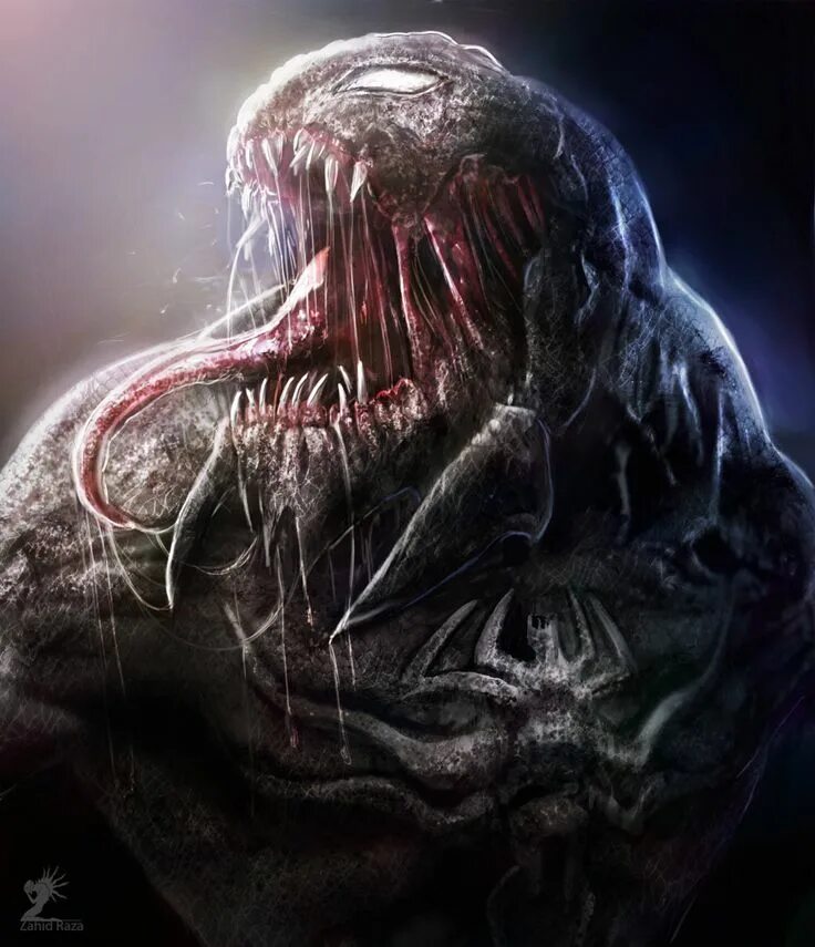 Monster venom. Злой веном. Гвен веном марвел. Синий персонаж с зубами. Веном марвел 2018.