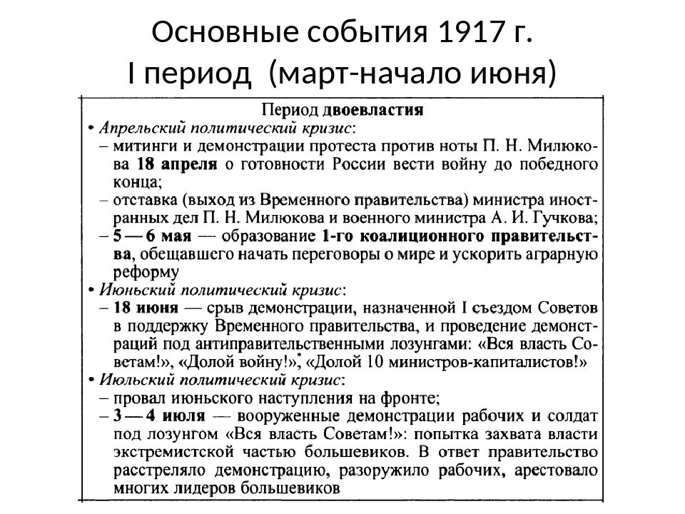Россия в событиях 1917 г