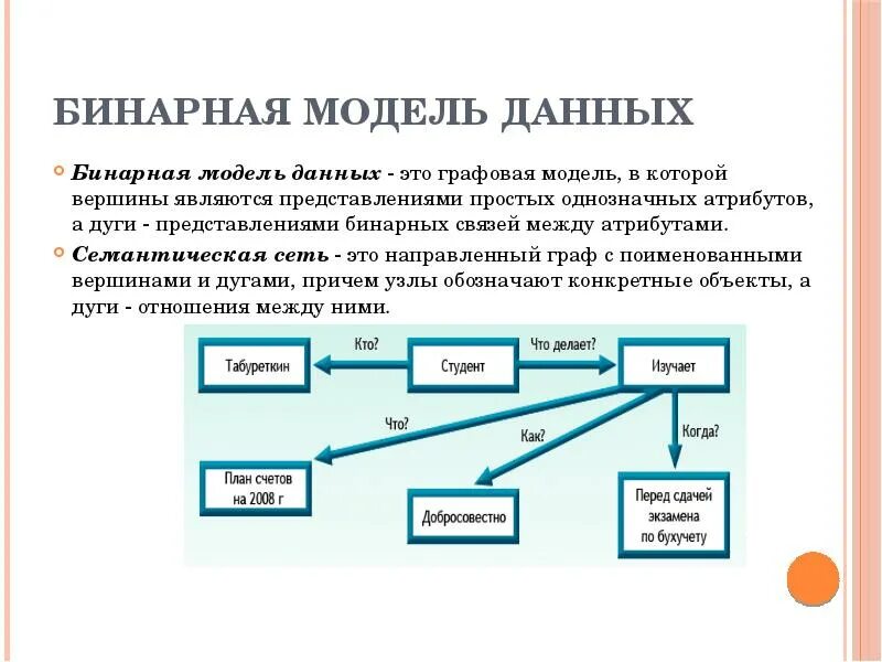 Бинарные данные это. Бинарная модель данных. Графовая модель данных. Бинарная модель данных пример. Модели бинарного выбора.