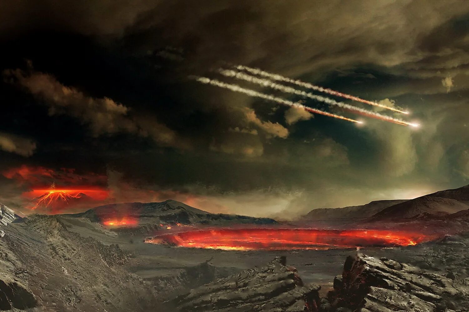Падающий метеорит. Горящий метеорит. Метеоритная бомбардировка земли. Бомбардировка метеоритами. Космические тела.
