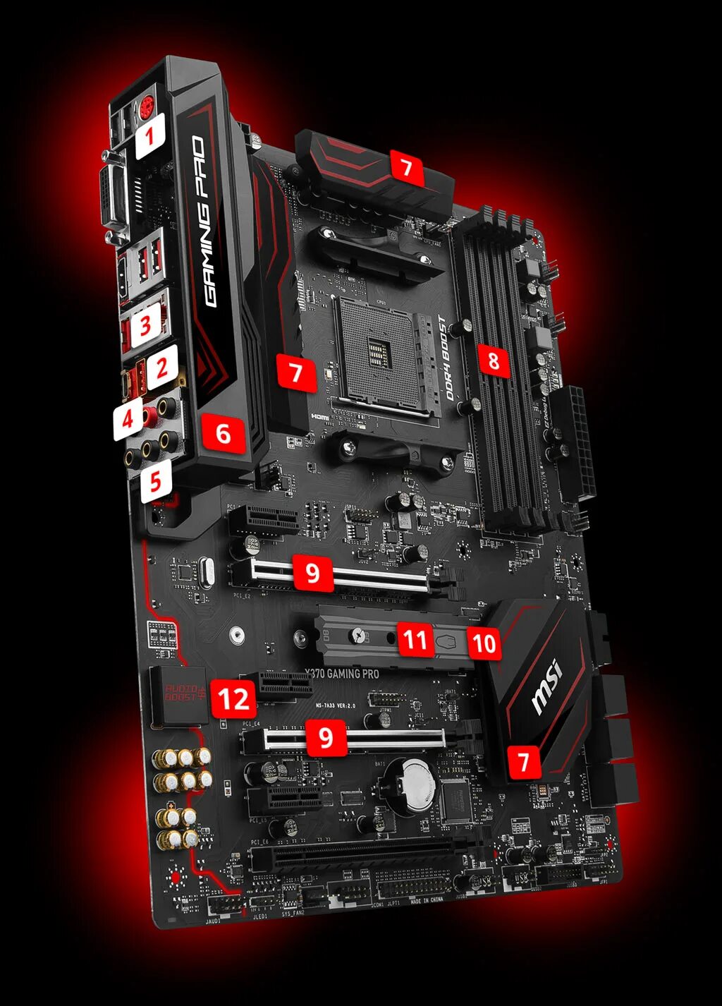 Gaming pro 1. MSI x370. MSI x370 Gaming Pro. MSI x370 Gaming Pro (am4). MSI 370 Gaming Plus.