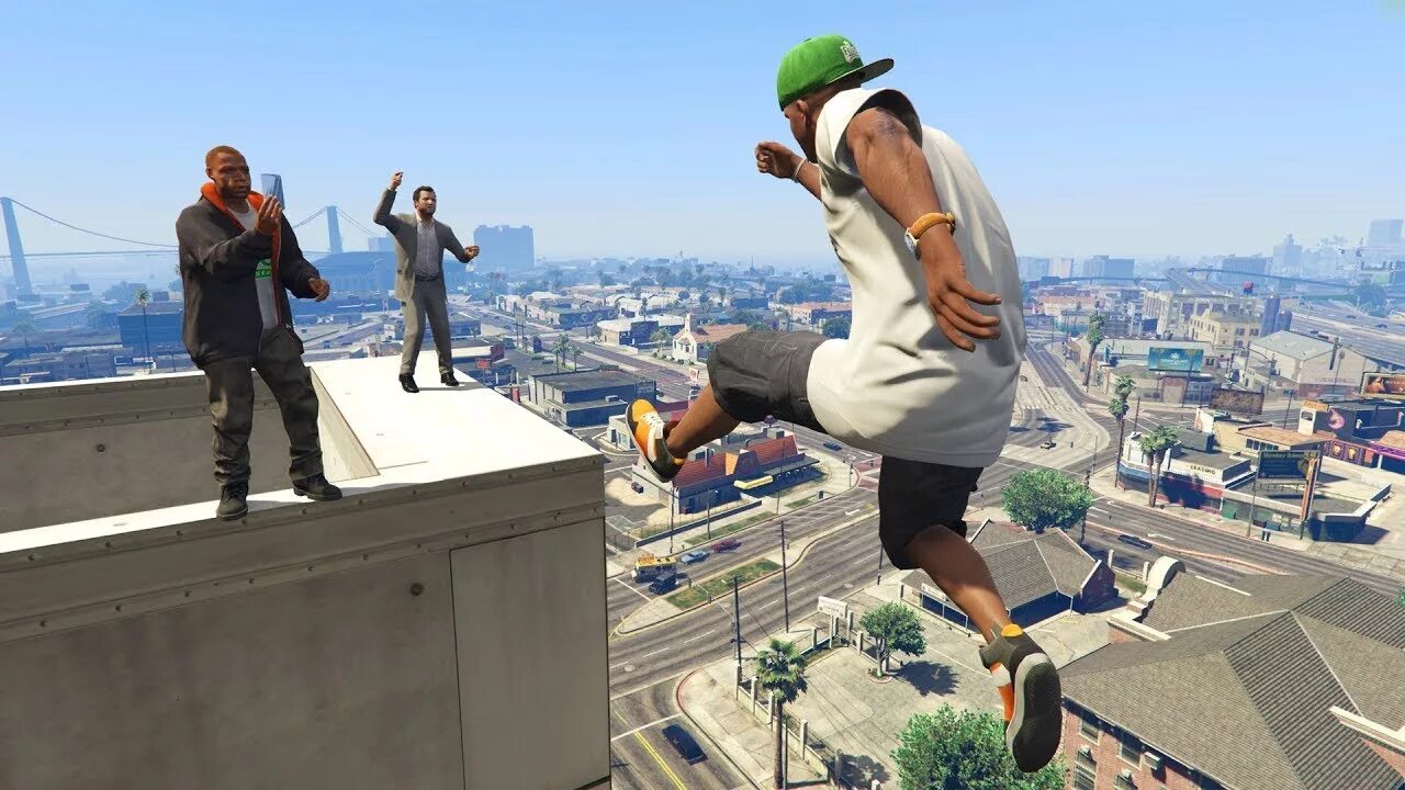 Включи ролики гта. GTA 5 Parkour. ГТА 5 паркур. Паркур от полиции. Паркур на крыше.