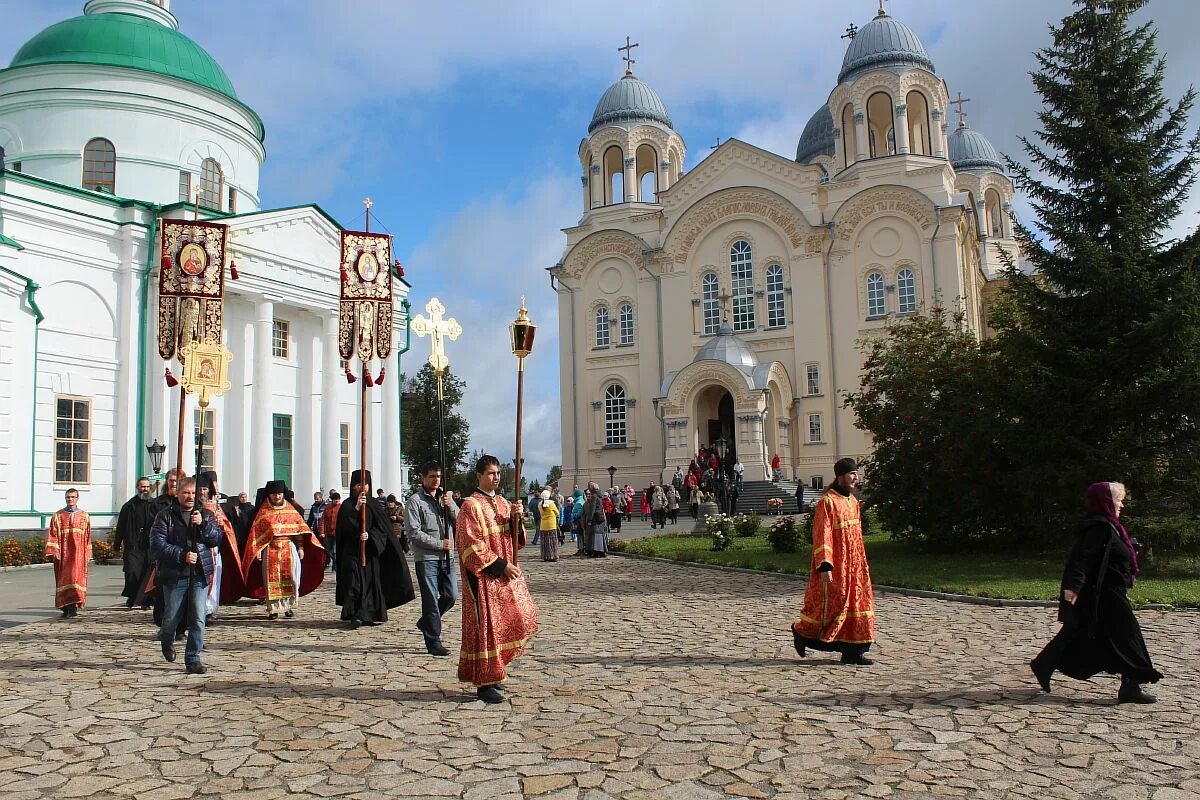 Пасха в Верхотурском монастыре.