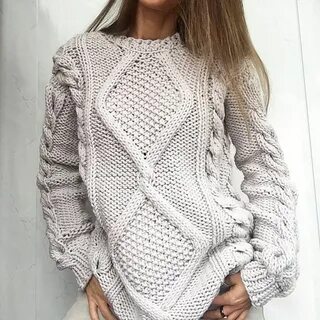 Модная ручная вязка