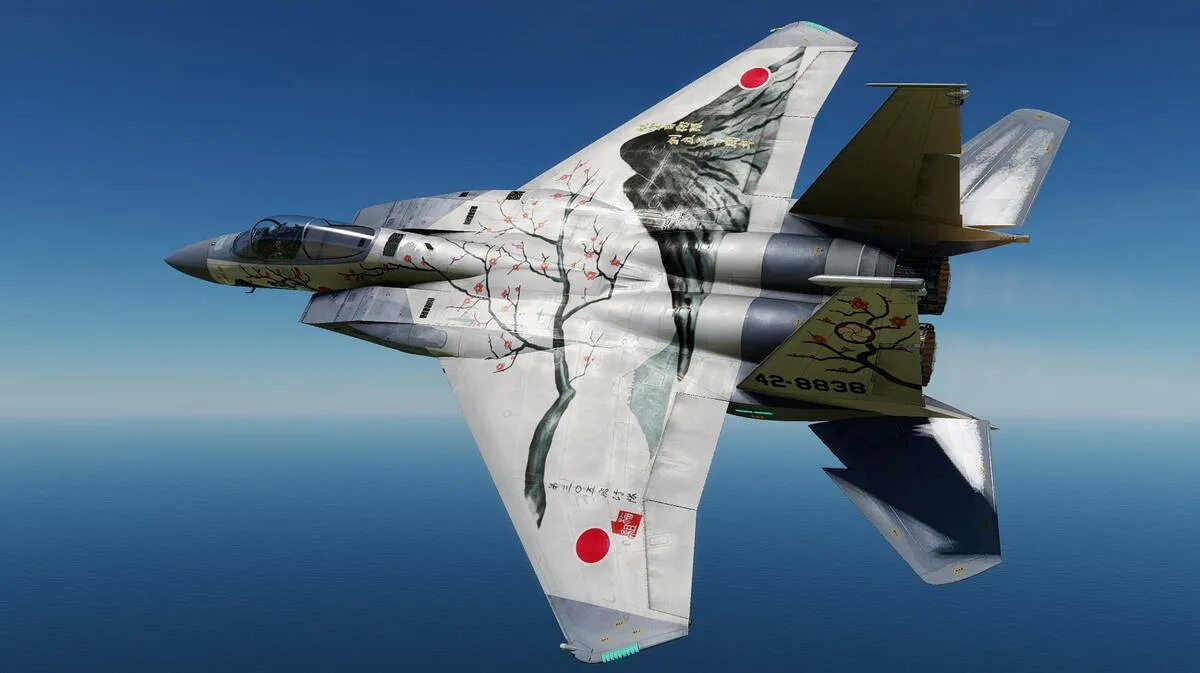 Истребители японии. Mitsubishi f-15j. Истребитель Mitsubishi f-15 j. F-15 ВВС Японии. Mitsubishi f-15j 42-8838 305th Squadron 50th Anniversary.