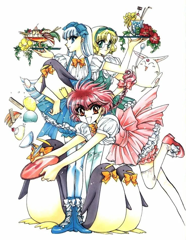 Манга магия академия. Magic Knight Rayearth. Magic Knight Rayearth Манга.