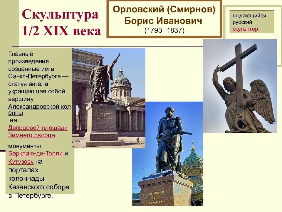 Скульптуры 19 века презентация. Скульптура 1 половины 19 века в России. Культура скульптура России в первой половине 19 века. Скульпторы первой половины 19 века Россия. Монументальная скульптура России первой половины 19 века.