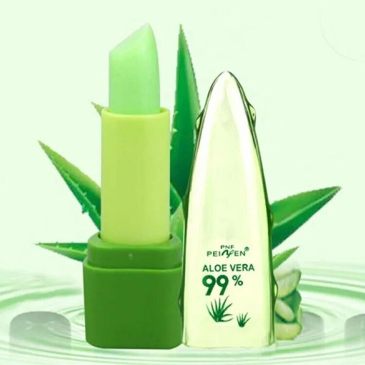 Бальзам для губ алоэ. Бальзам для губ Aloe Vera 99%. PNF peinen Aloe Vera 99 помада.