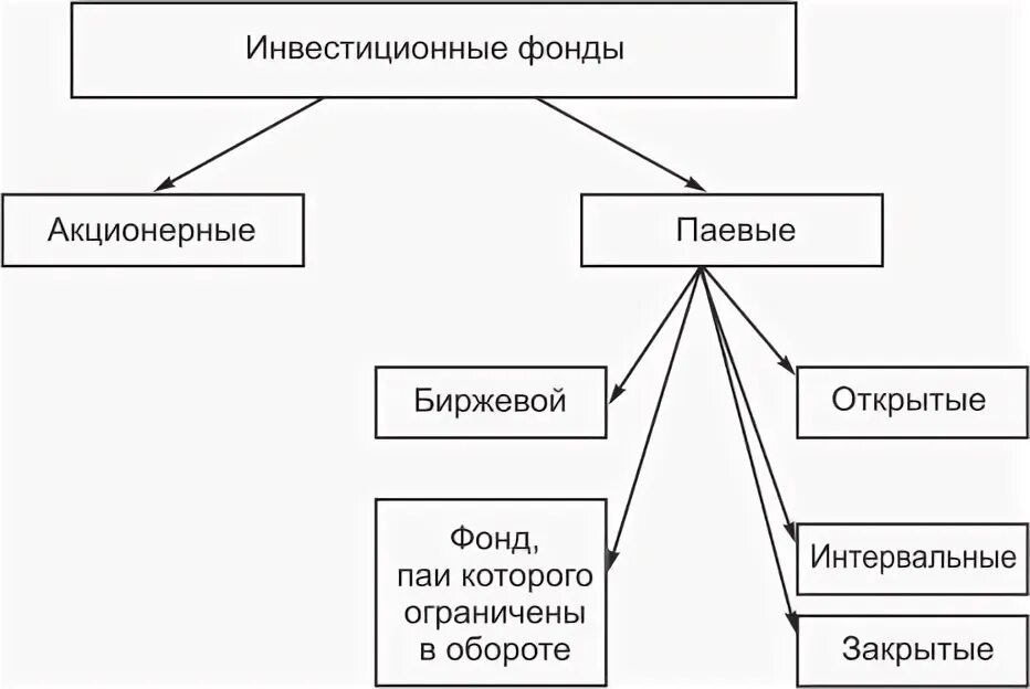 Паевой инвестиционный фонд акционерный инвестиционный фонд. Классификация инвестиционных фондов. Акционерный инвестиционный фонд. Виды инвестиционных фондов в РФ.