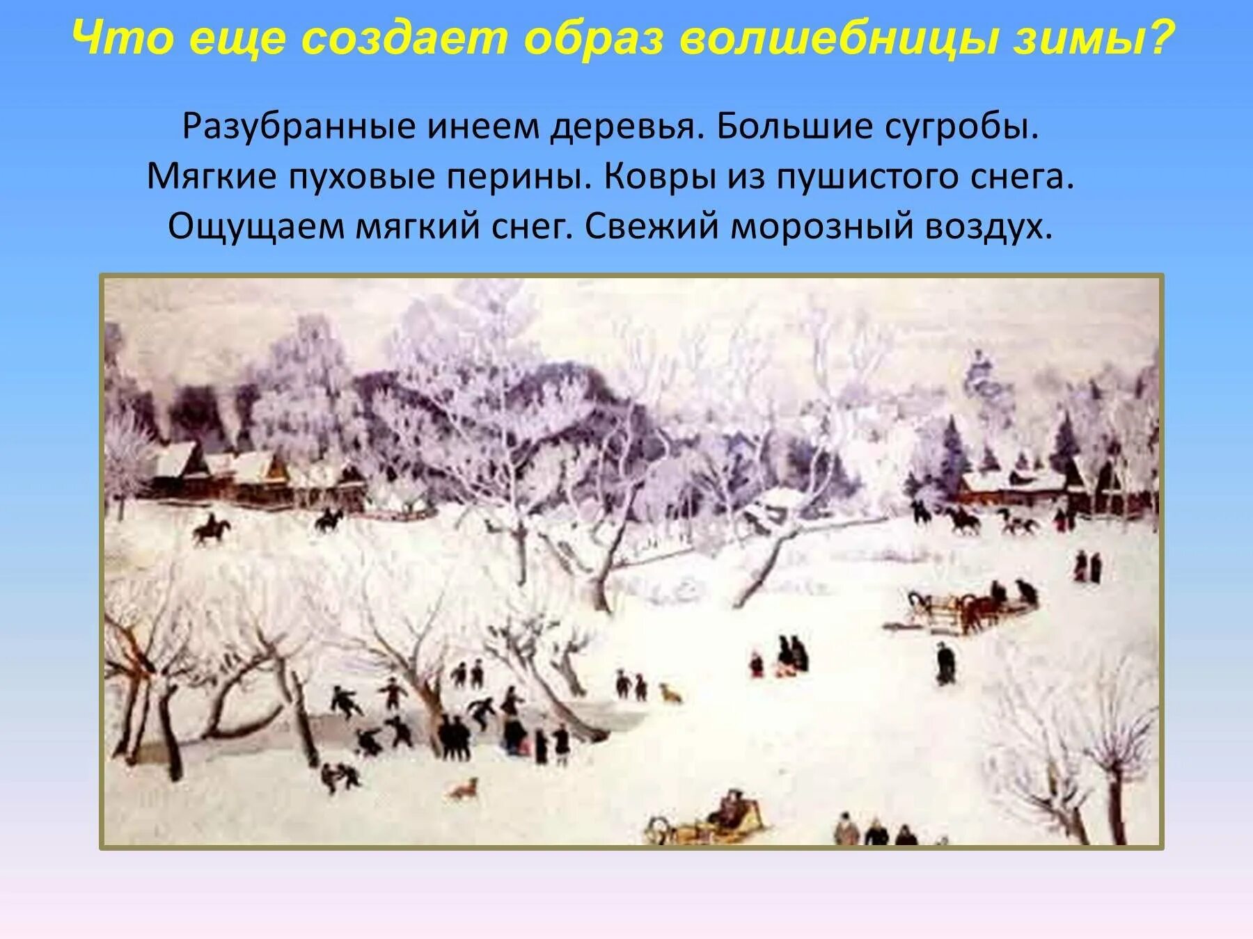 К. Константина фёдоровича юона волшебница зима. Ф. Ф. К.