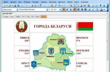 Легенды про белорусские города на белорусском языке
