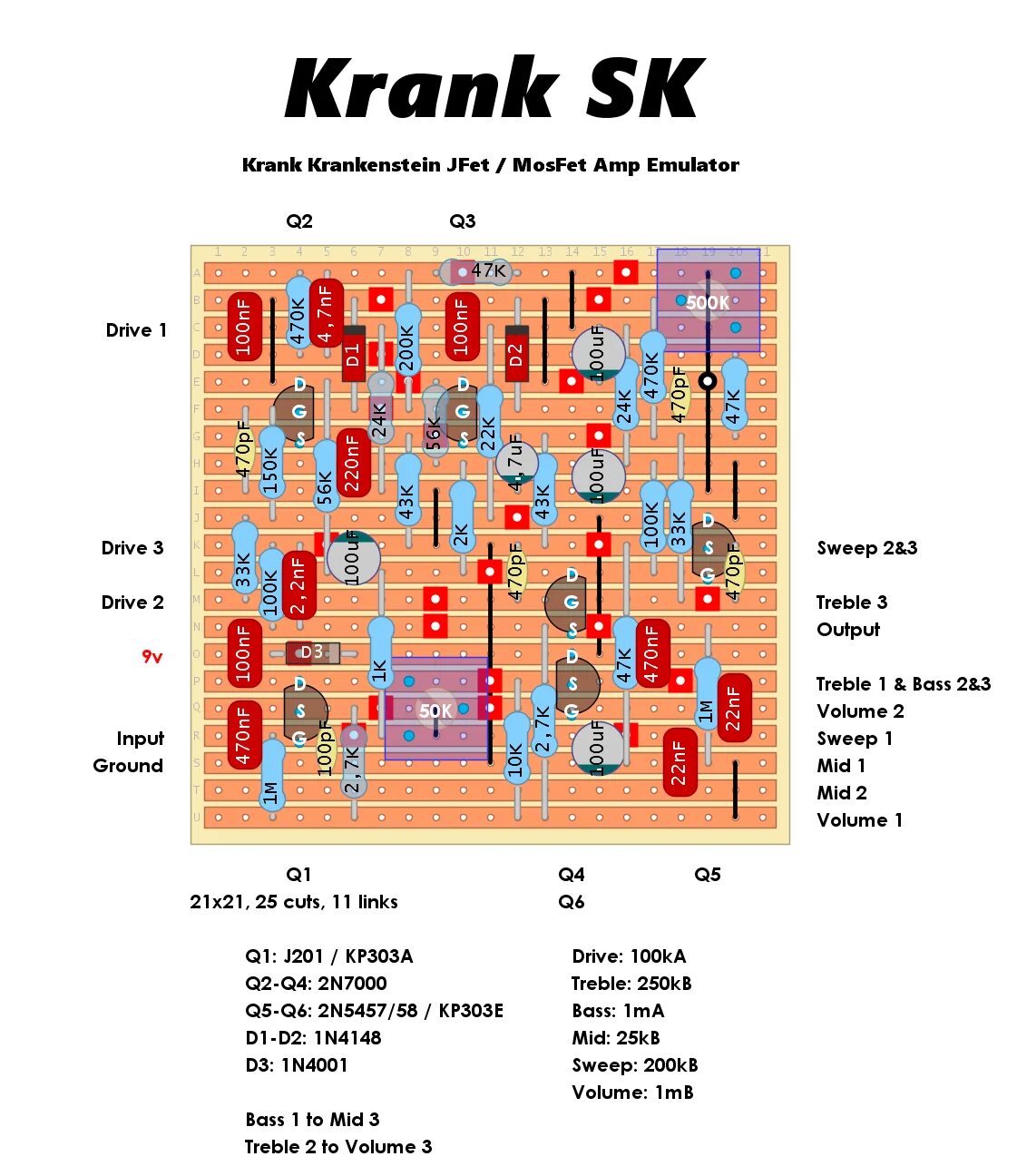 Схема кранк. Krank krankenstein схема. krank amp. amp emulator. krank distortus maximus печатная плата.