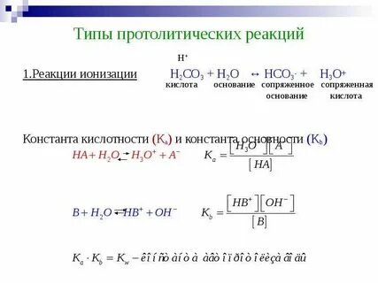 Ионизация кислот