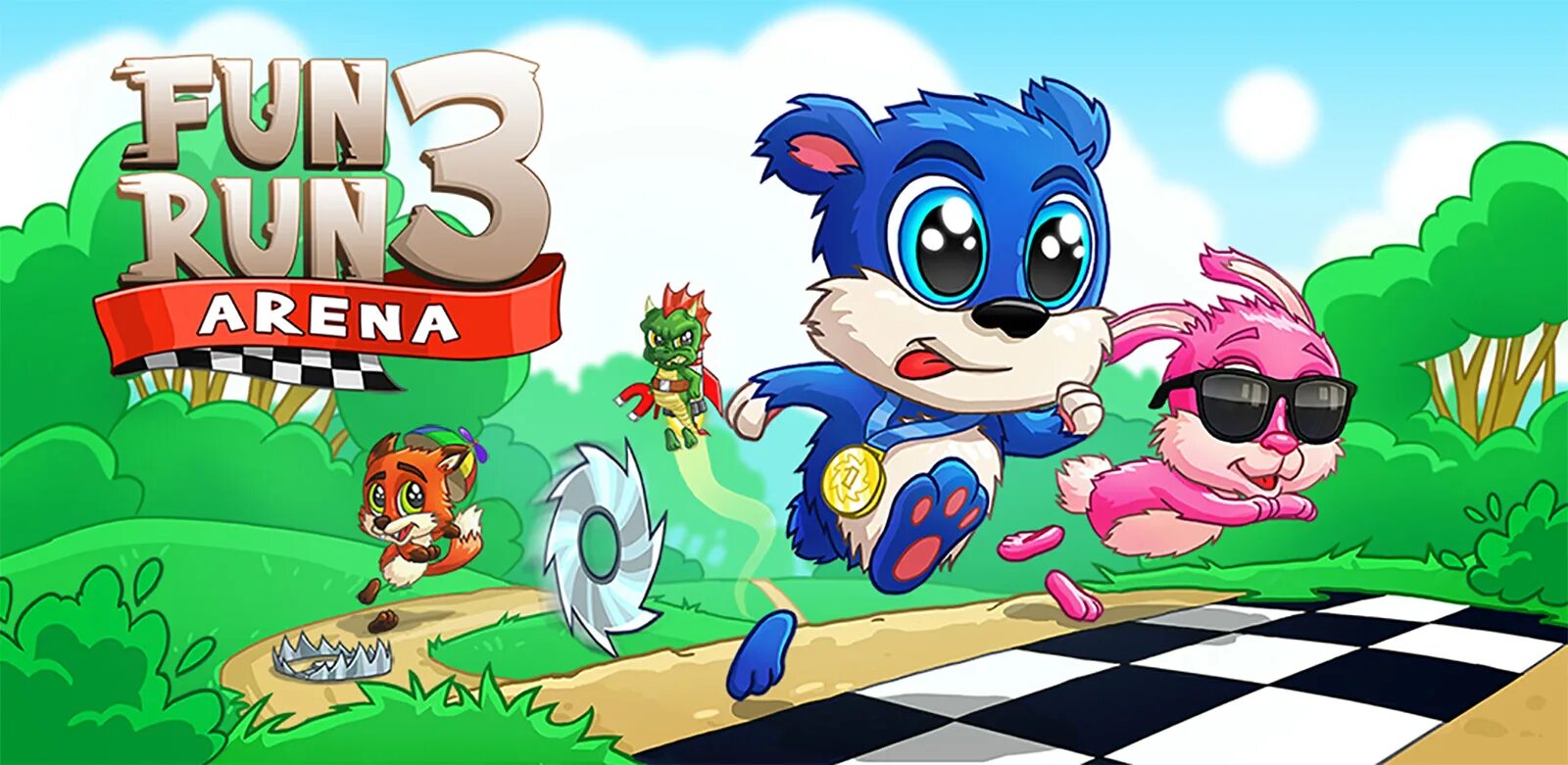 Funny games 3. Fun Run 3 - гонки мультиплеер. Фан РАН 3. Fun Run 3 Arena. Fun Run: многопользовательская гонка.