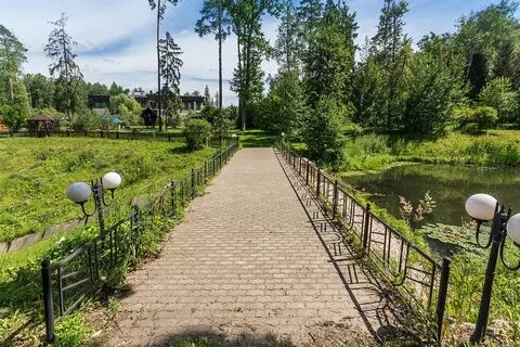 Коттеджный поселок ландшафт