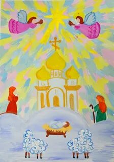 Что нарисовать на тему рождество