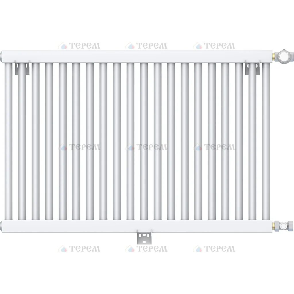 ROMMER RST-205022-020 ROMMER RST 2050/22 радиатор стальной 2 трубчатый нижнее пр