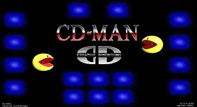 CD-man 1989. Cdman игра. Старая игра CD-man. Игра 90-х CD man.