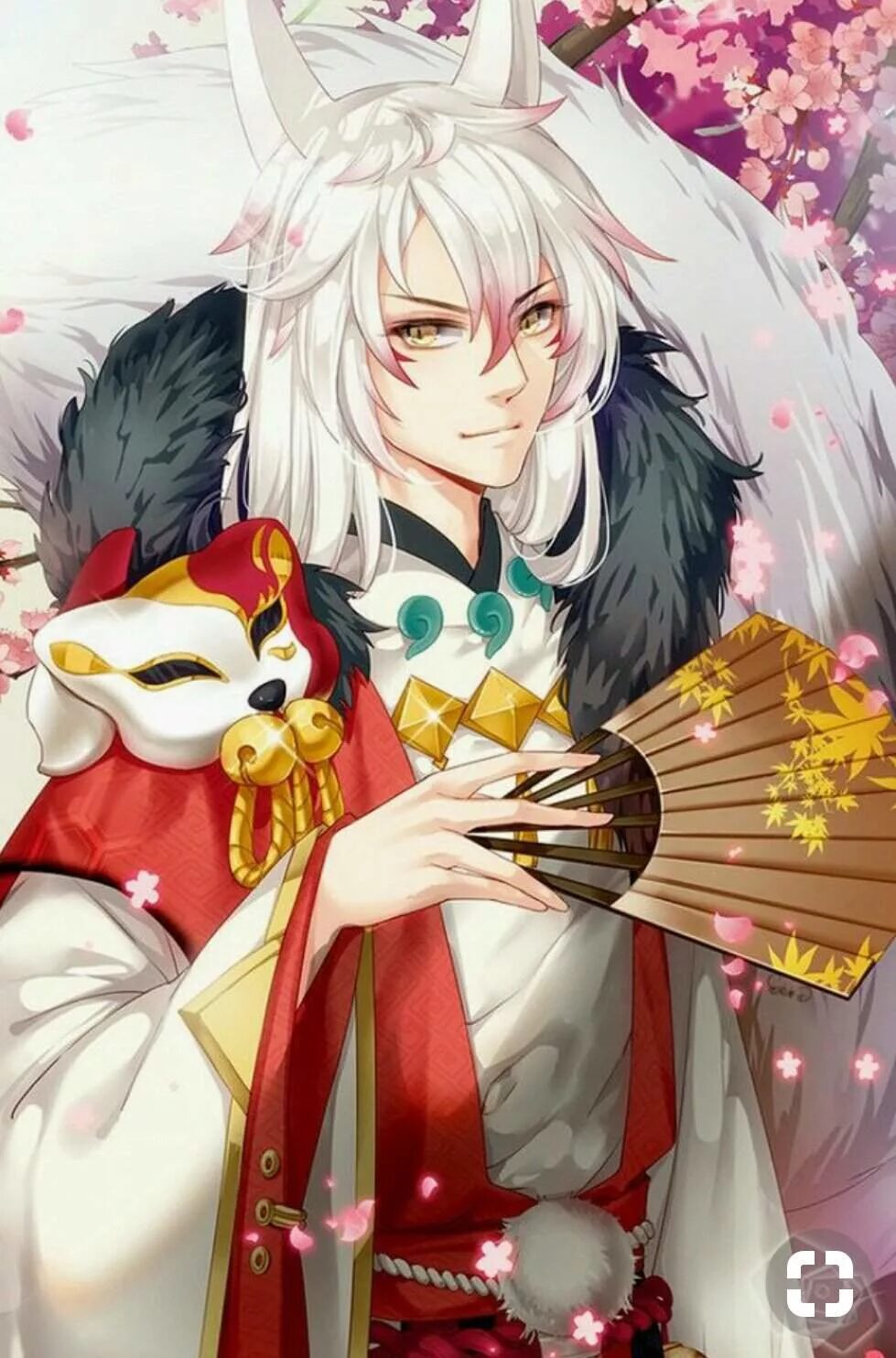 китсуне екай. аниме ёкаи демоны. кицунэ мико. екаи лисы. Hiiro no kakera лис сериал.