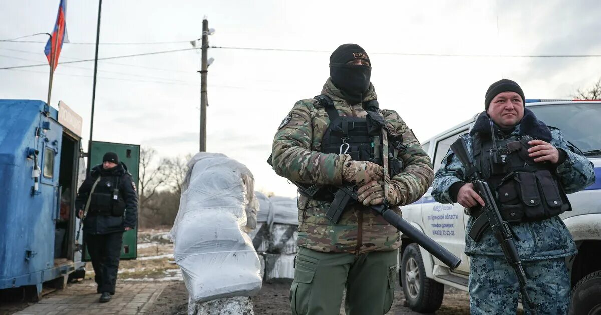 Украинские пограничники. Нападение диверсантов