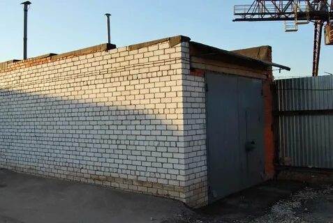 Крыша бетонного гаража