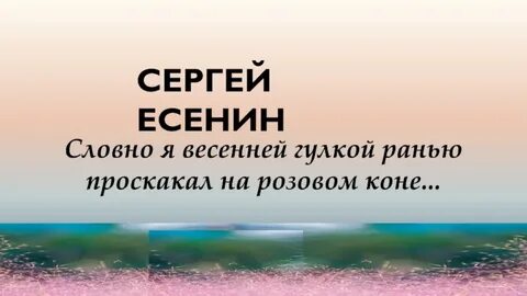 Словно я весенней гулкой