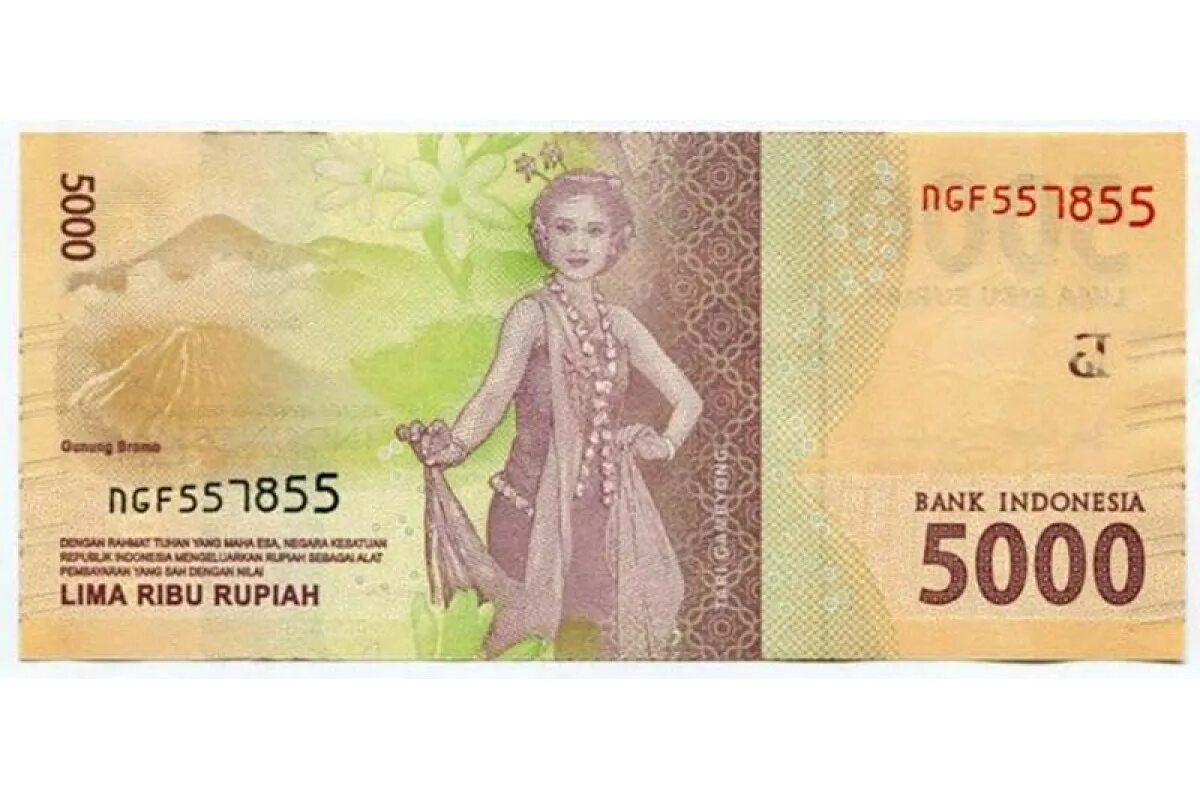 Млн рупий в рублях. 5000 Рупий. 5000 Рупий Индонезия. Банкноты Индонезии 5000 рупий. 5000 Индонезийских рупий в рублях.