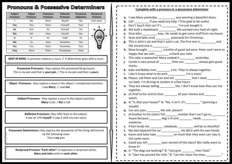 Притяжательные местоимения в английском языке Worksheets. Possessive adjectives and pronouns упражнения. Objective pronouns упражнения. Possessive adjectives упражнения. Reflexive worksheets