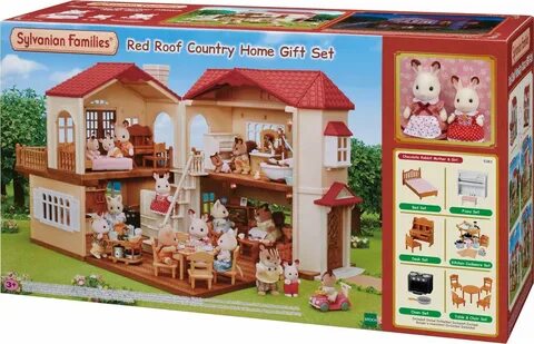 Sylvanian families большой дом со светом