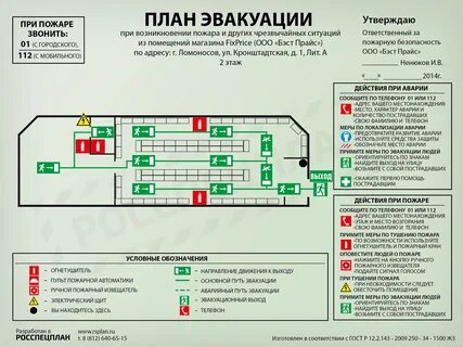 План эвакуации городов